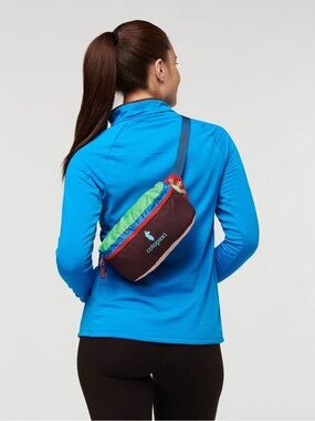 Cotopaxi Multi‑Color Del Día Hip Pack — Navy, Green, Lime, Burgundy, Red